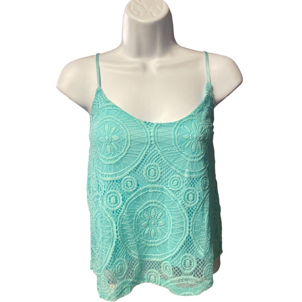 Beautiful Teal Rue21 Summer Tank Top - Picture 3 of 5